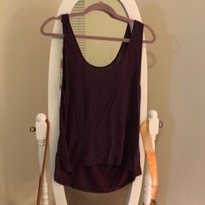 Purple tank top from Express